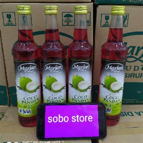 Jual Marjan Sirup Coco Pandan Ml Original Indonesia Shopee Indonesia