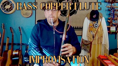 Playing The Bass Copper Flute From Raum Music Youtube