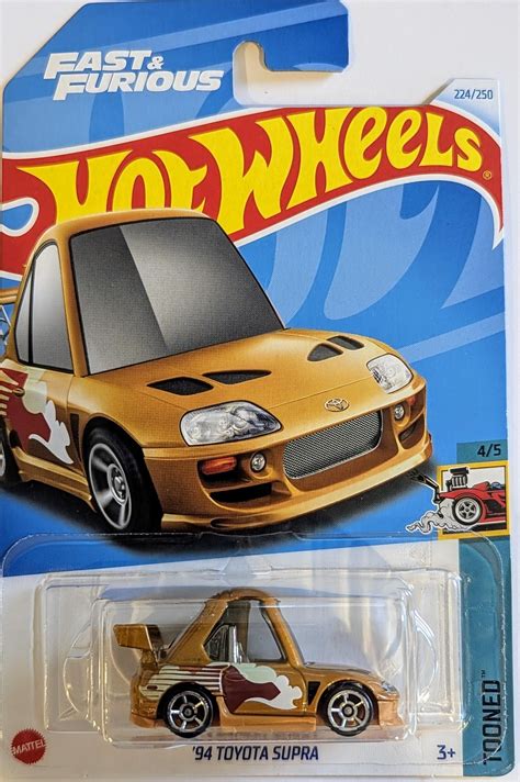 Hot Wheels Tooned Toyota Supra Etsy