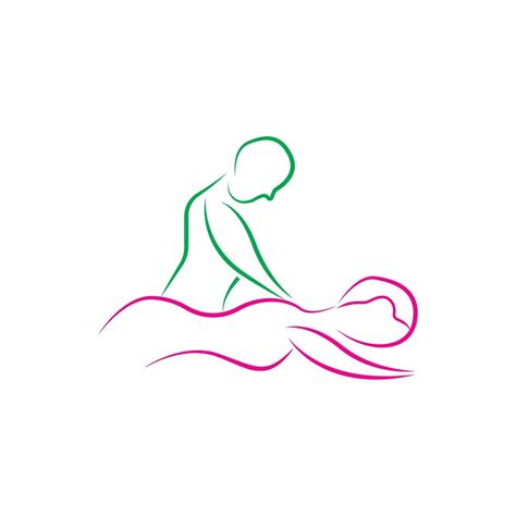 Body Massage Logo Vector 14321450 Vector Art At Vecteezy