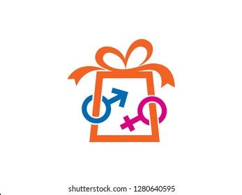 Gift Sex Symbol Logo Template Symbol Stock Vector Royalty Free Shutterstock