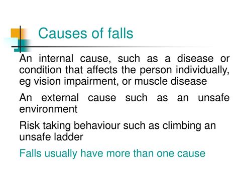 Ppt Falls And Older People Stepping Into Falls Management Powerpoint