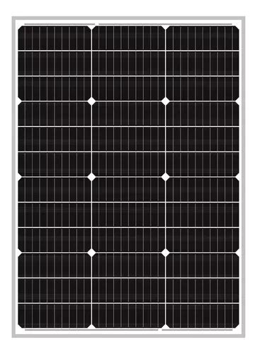 Newpowa Panel Solar Monocristalino De 75 W Vatios De 12 V MercadoLibre