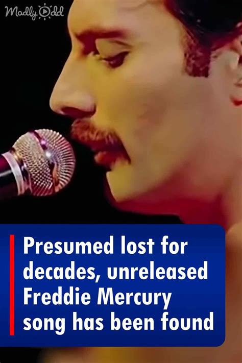 Presumed Lost For Decades Unreleased Freddie Mercury Song Has Been