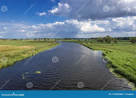 Narew River In Poland Stock Photo Image Of Poland Nature 174453088