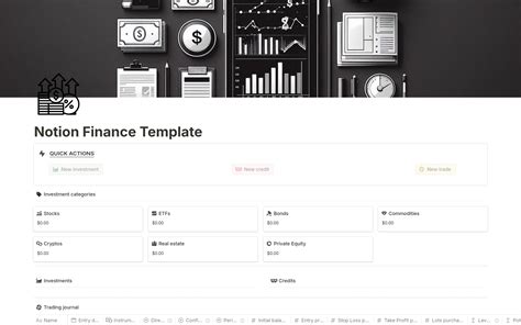 Finance Tracker Template By N0tionbase Notion Marketplace