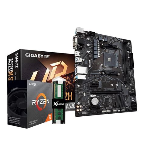 Kit Placa M E Am Ryzen Ddr Kabum