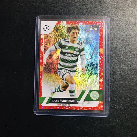 Yahoo オークション 古橋亨梧 2022 23 Topps Jade Edition UEFA Cl