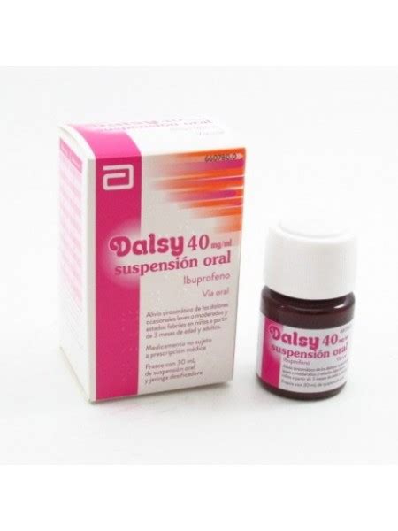 DALSY 40 MG ML SUSPENSION ORAL 1 FRASCO 30 ML