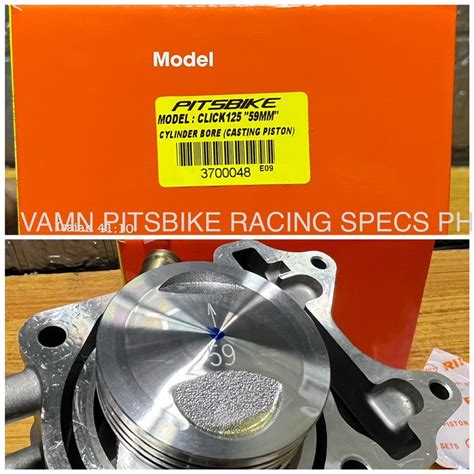 Pitsbike Cylinder Block Bore Kit Steel Click Click125 Click150 52 4mm