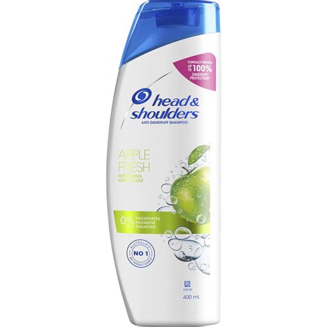 Head And Shoulders Apple Fresh Anti Dandruff Shampoo 400ml Woolworths