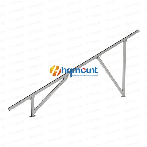 Hot Dip Galvanized Ground Mount Solar System With Rack China Adjustable Solar Panel Rack And