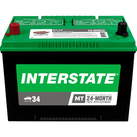 Interstate Batteries Automotive Battery Group Size Volt Sealed