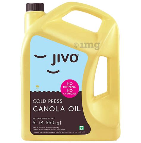 Jivo Cold Press Canola Oil Buy Canister Of Ltr Oil At Best Price