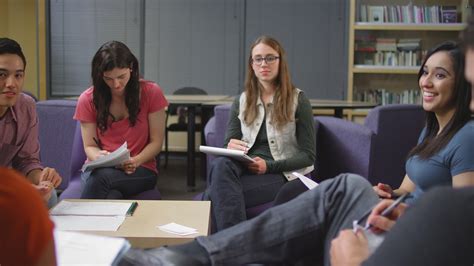 A group of students studying together 1280336 Stock Video at Vecteezy