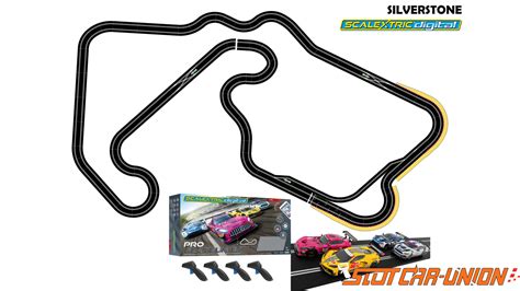 Silverstone Circuit Scalextric Digital Slot Car Union