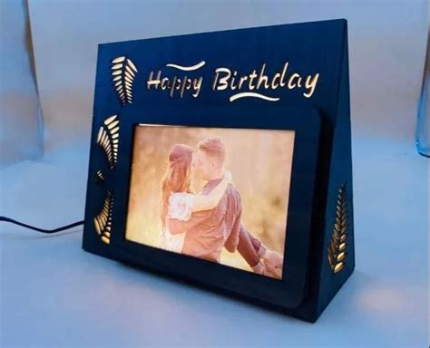 Wooden Brown Sublimation Mdf Photo Frame For Gift Size X Inch At