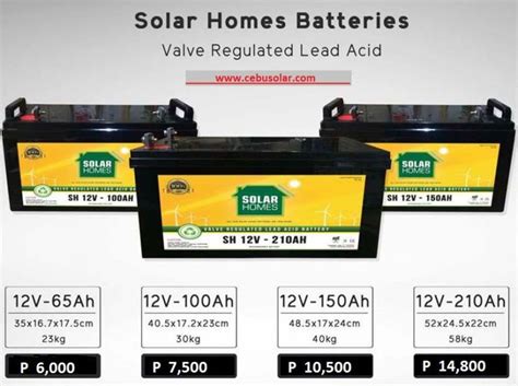 Solar Batteries – Cebu Solar Inc