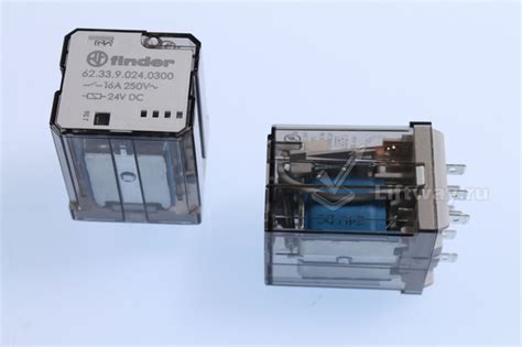 Реле силовое Finder 3HO 16А 24В DC