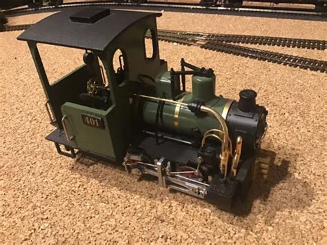 Lgb G Gauge Field Steam Locomotive Green Black N Runs