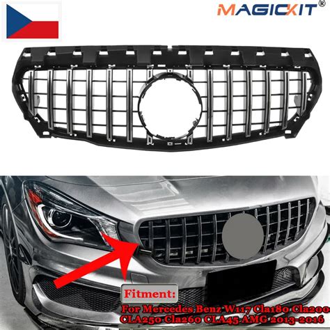 Magickit Gt Style Front Grill For Cla Mercedes Benz W