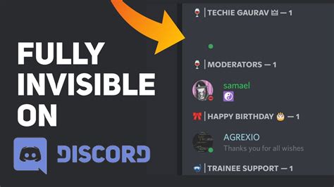 How To Get Invisible Name Avatar Discord Make Invisible Role