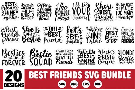 Best Friend Craft Svg Designs Graphics