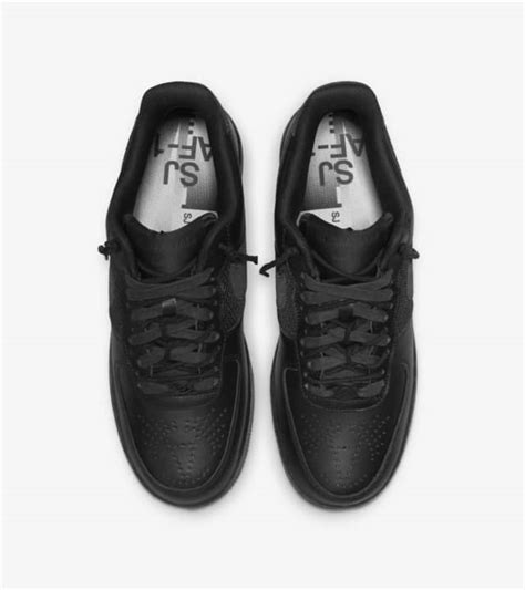 Air Force X Slam Jam Black And Off Noir Dx Releasedatum