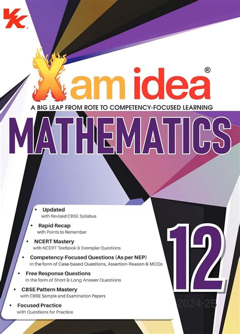 Xamidea Mathematics Cbse Class By Xam Idea Editorial Board