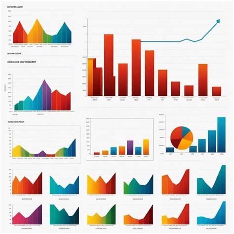 premium vector  chart   graph   graph