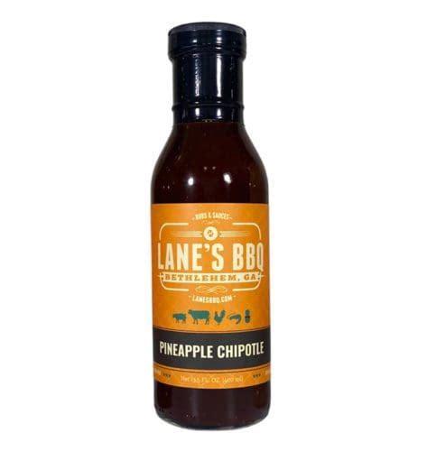 Lanes Bbq Pineapple Chipotle Sauce Salt Table