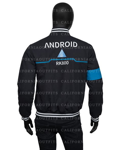 Detroit Become Human Connor RK 800 Varsity Jacket