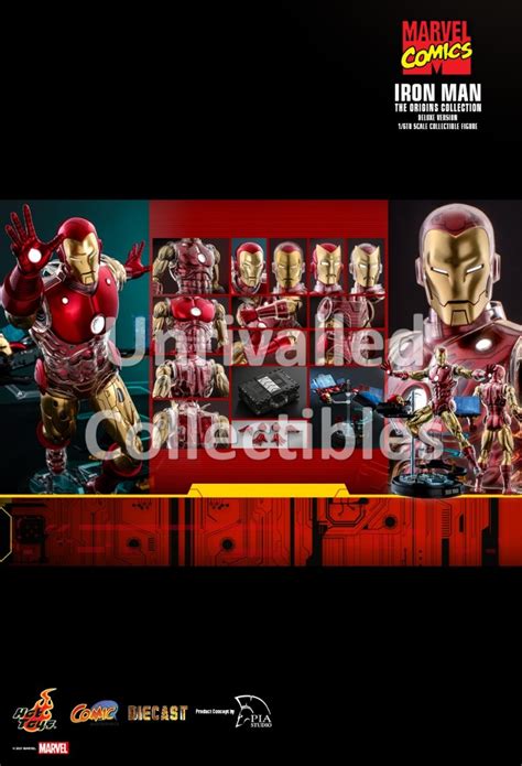 In Hand Hot Toys CMS08D38 Marvel Comics Iron Man The Origins