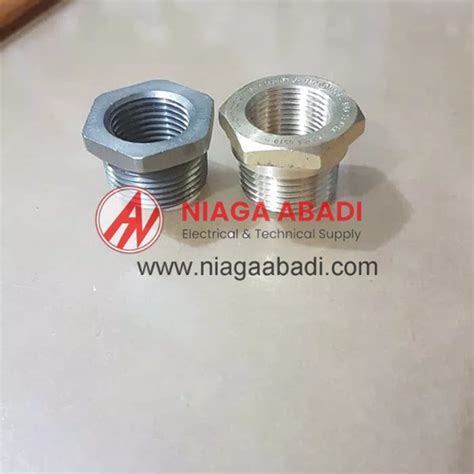 Jual Adaptor Reducer Cmp Male Npt X Female M Brass Nickel Exd