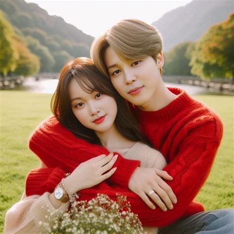 Bts Jimin And His Beautiful Girlfriend 💜 💋btsvjiminjungkookytshort Youtube