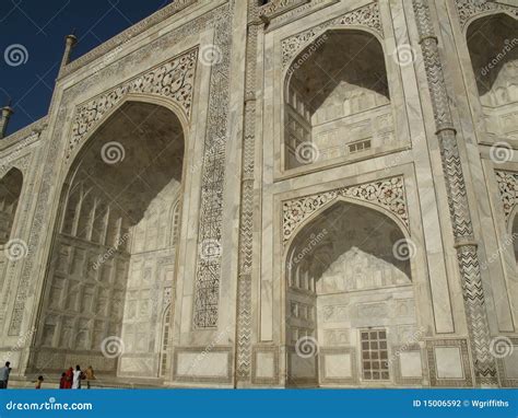 Taj Mahal Details Stock Photography - Image: 15006592