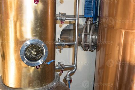 Copper Still Alembic Inside Distillery 17361286 Stock Photo At Vecteezy