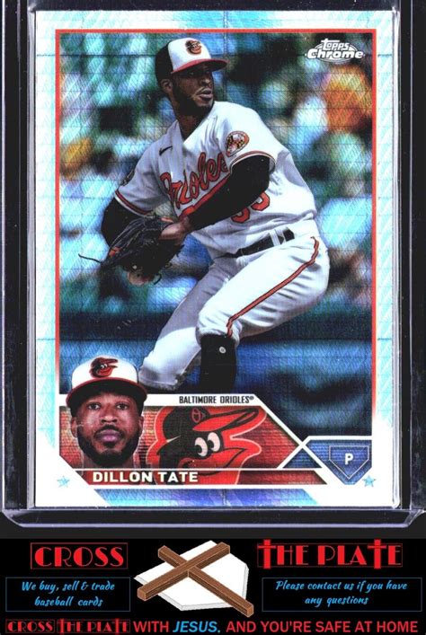 Topps Chrome Update Prism Dillon Tate Baltimore Orioles Usc