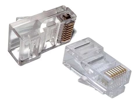 CONECTOR RJ45 MACHO CAT6 FURUKAWA PACK 100 SERVIDORES CABOS