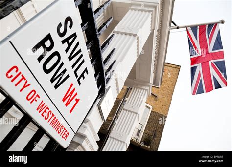 Savile Row London Britain Stock Photo - Alamy