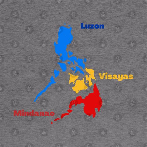 Philippine map luzon visayas mindanao - Philippine Map - Hoodie | TeePublic