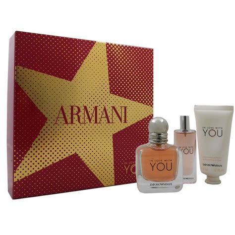 Giorgio Armani In Love With You Set 50ml + 15ml EDP & HC bei Riemax