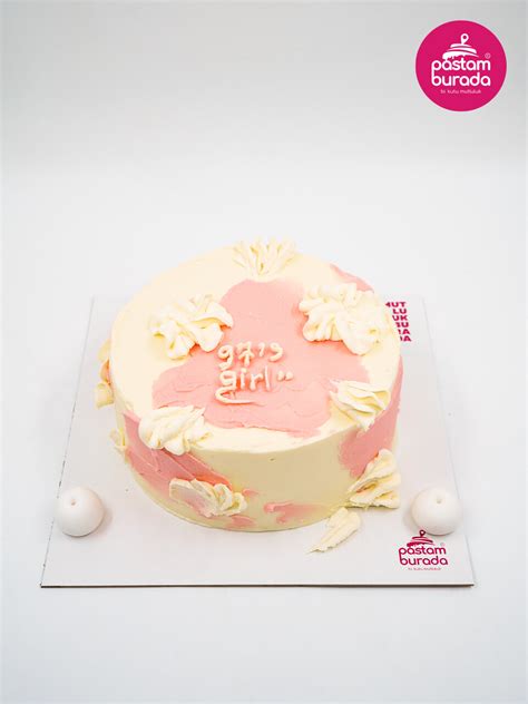 Pembe Detay Naked Cake