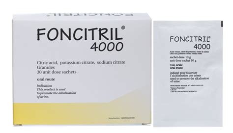 Foncitril 4000 Citric Acid Monohydrate Monopota Pharmog