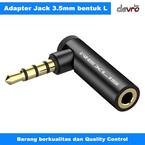 Jual Audio Adapter Aux Mm Converter Jack Mm Male Ke Female Trrs