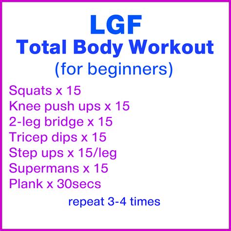 beginners fitness 8