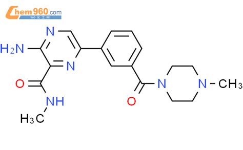 625460 37 9 Pyrazinecarboxamide 3 Amino N Methyl 6 3 4 Methyl 1