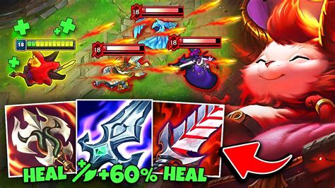 Vampire Teemo Drains Your Healthbar 60 Lifesteal Youtube