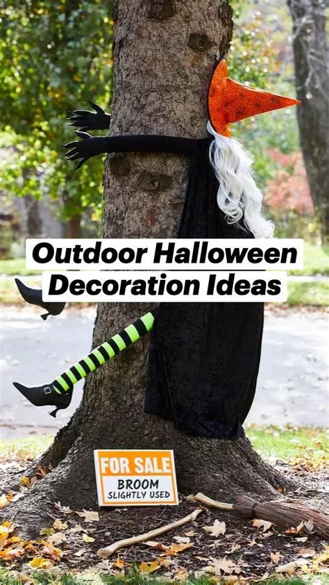 Outdoor Halloween Decoration Ideas | Halloween outdoor decorations ...