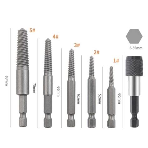 Ensemble Extracteur De Vis Hexagonale De Qualit Professionnelle Parfait